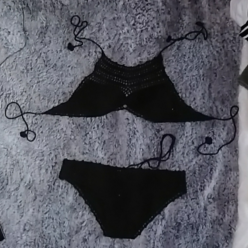 Knit bikini